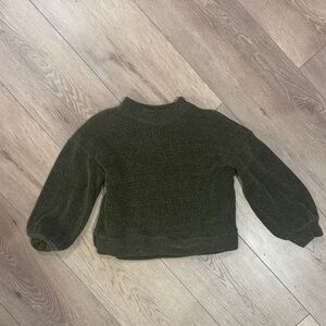 Old Navy Dark Green Women's Crew Neck Sweater